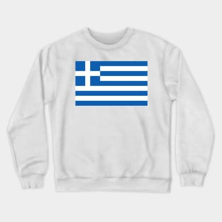 Greek Flag Crewneck Sweatshirt